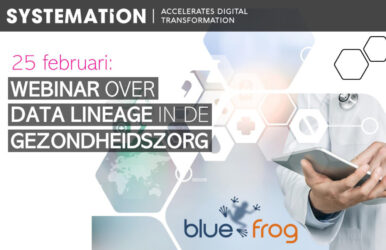 Digitalisering en data-inrichting spelen een steeds grotere rol in de gezondheidszorg. Bluefrog heeft de leiding in een project...