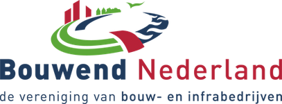 Bouwend Nederland logo – klant van Bluefrog