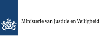 Ministerie van Justitie en Veiligheid logo – klant van Bluefrog