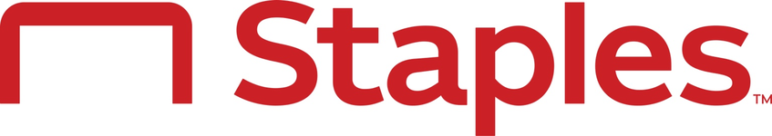 Staples logo – klant van Bluefrog